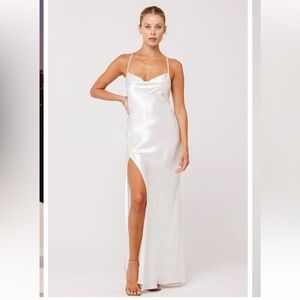 NWT RESA River Slip Dress in Pearl